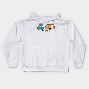 My way - travel with me Kids Hoodie